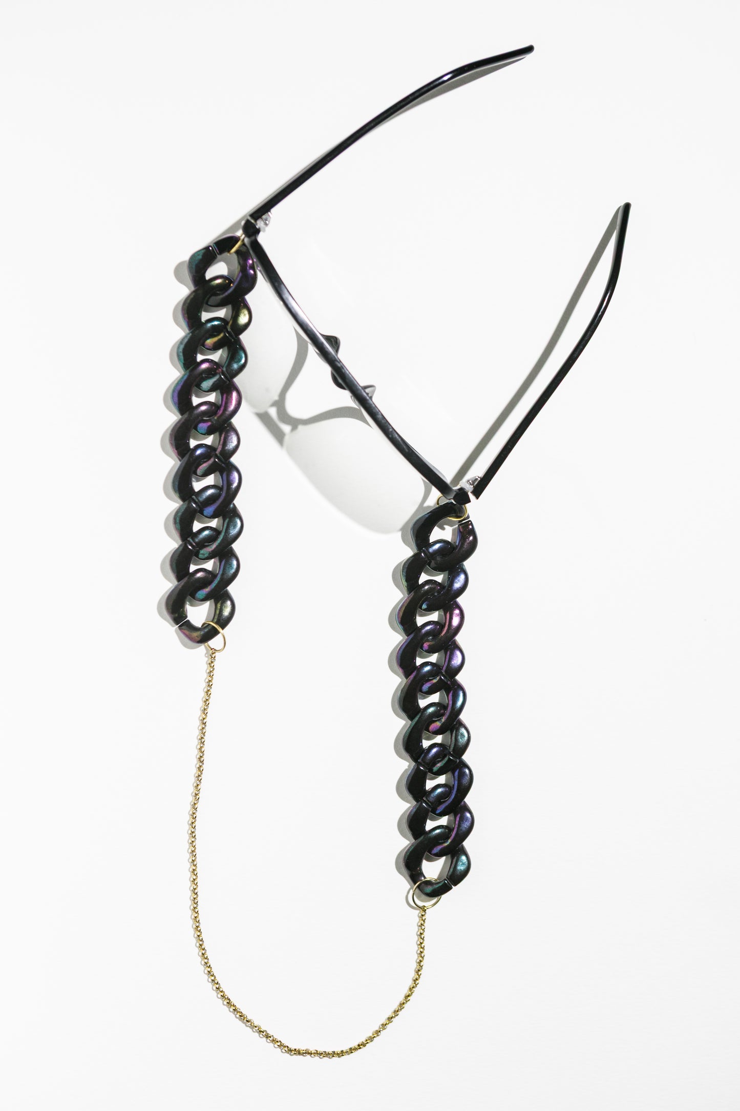 Purple rain chunky chain strap