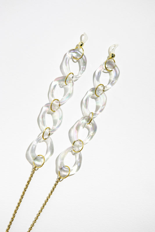 See through you drip chain strap