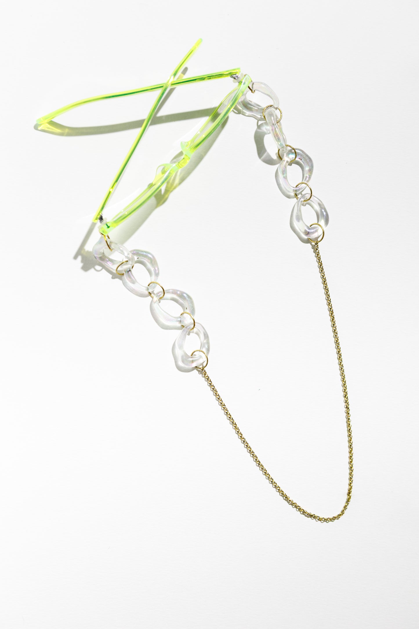 See through you drip chain strap