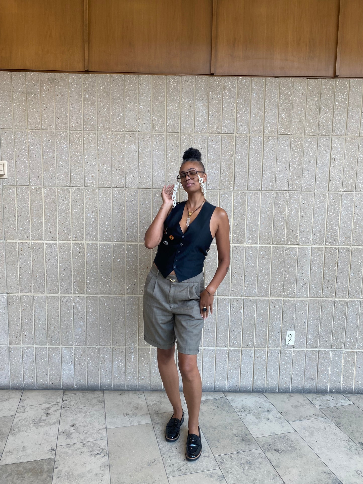 Chunky Pearl Chain Strap